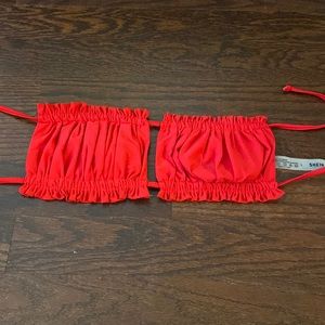 Scrunched Up Bikini Top